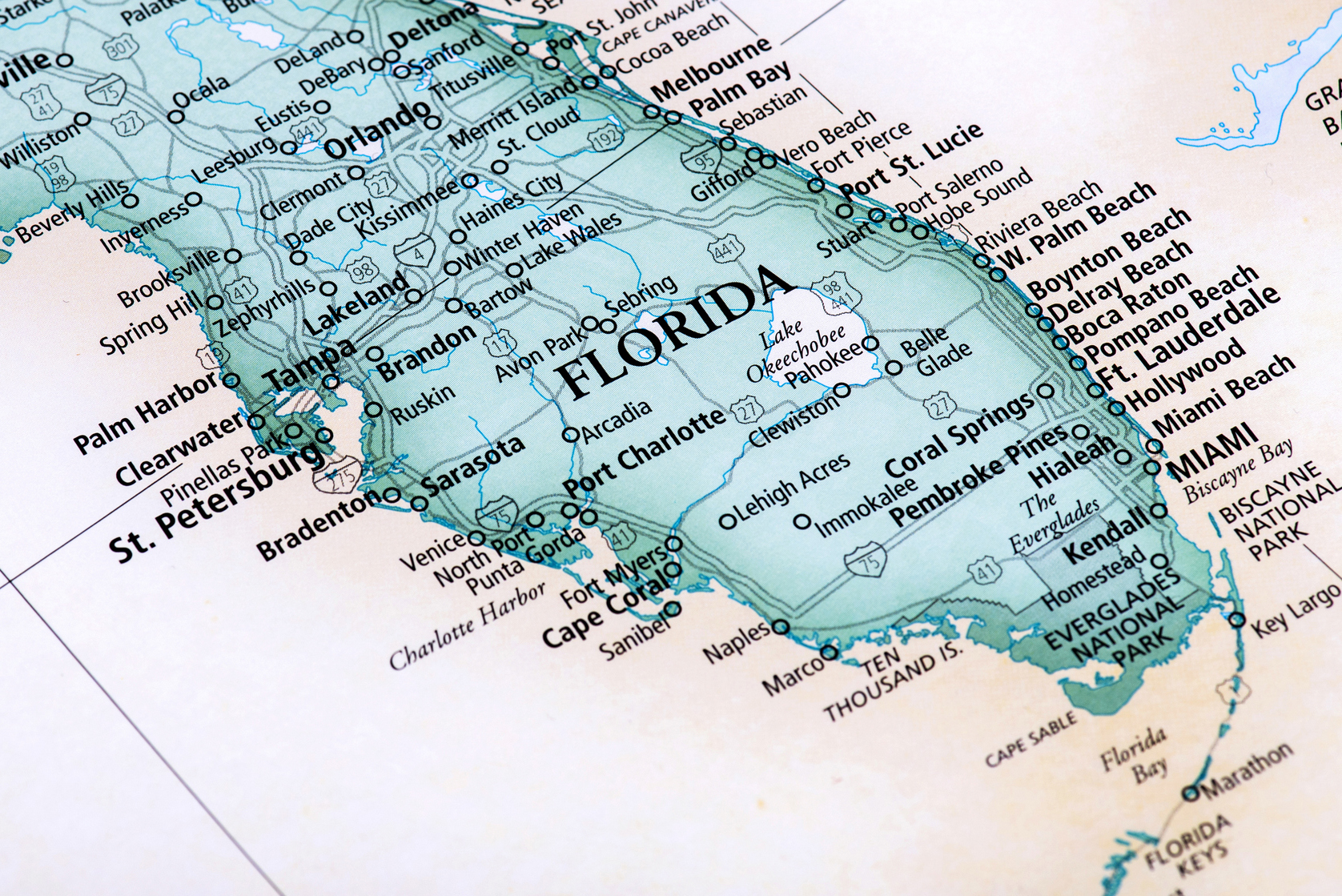 South Florida Map